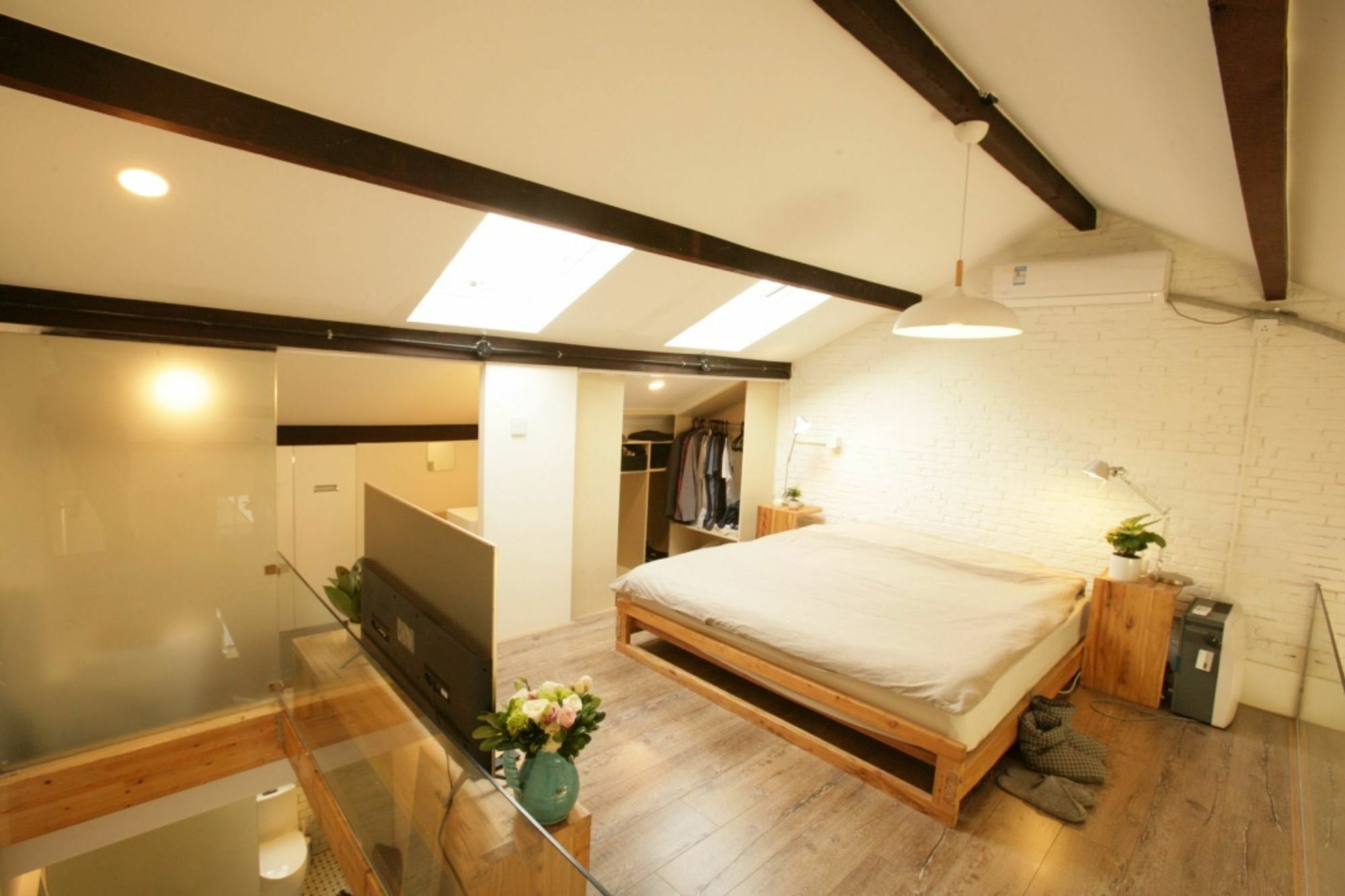 Apartamento Fx78 Loft & Terrace Shanghái Exterior foto