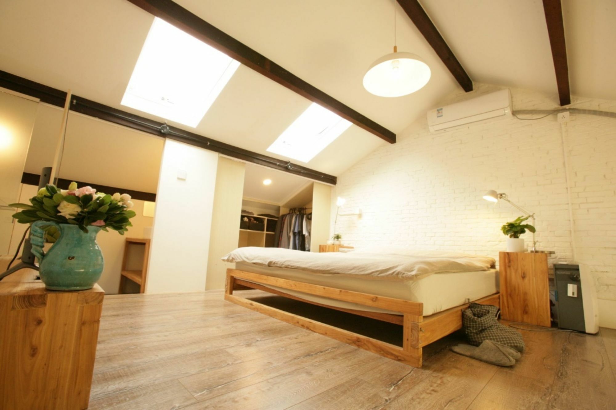 Apartamento Fx78 Loft & Terrace Shanghái Exterior foto