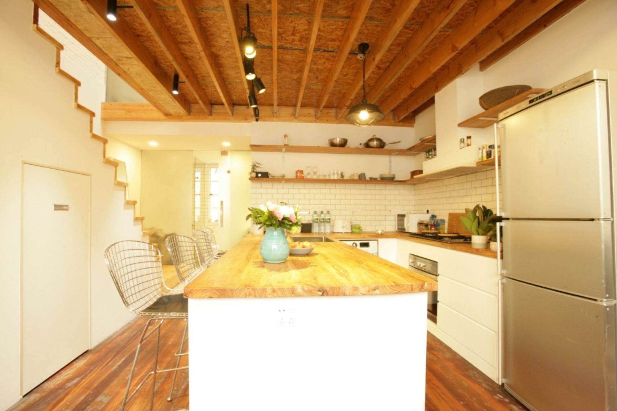 Apartamento Fx78 Loft & Terrace Shanghái Exterior foto