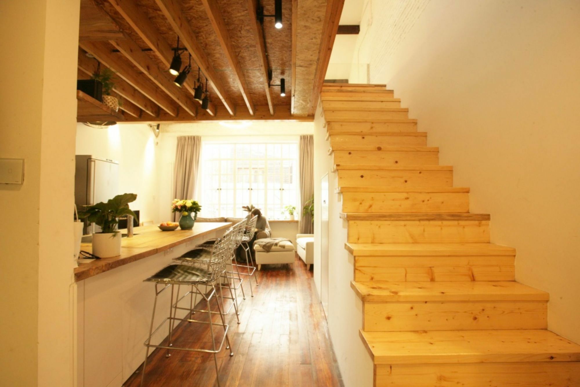Apartamento Fx78 Loft & Terrace Shanghái Exterior foto