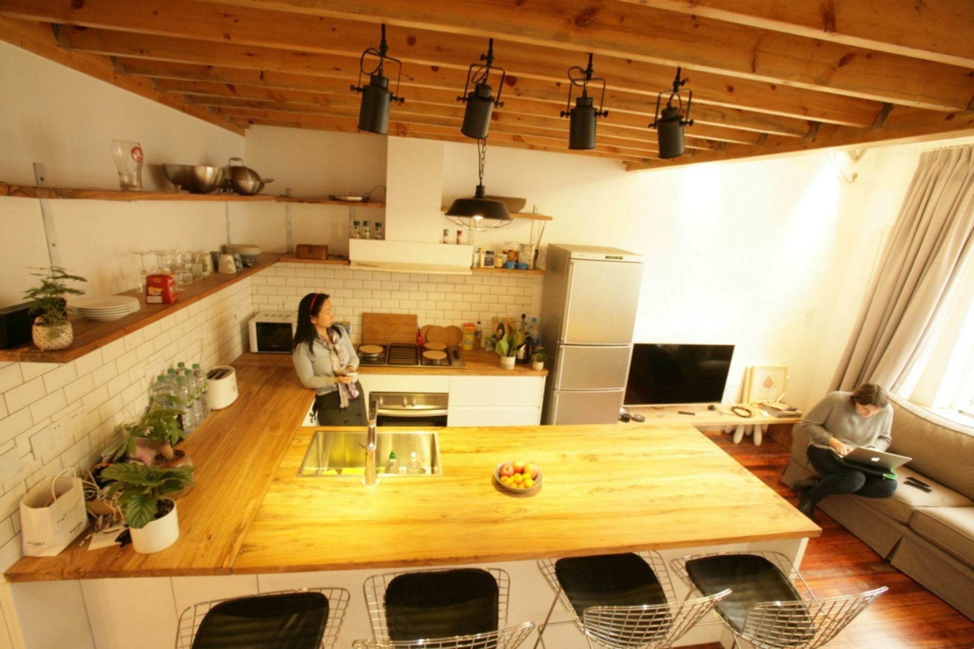 Apartamento Fx78 Loft & Terrace Shanghái Exterior foto